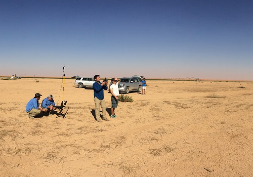 McCabe and his team use cameras mounted on unmanned aerial vehicles to monitor crop health and water use in agriculture.