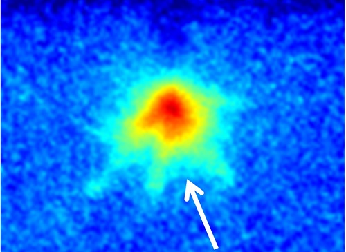 A thin, pancake-shaped plasma cloud formed at oil–water interfaces can be used to synthesize exotic nanomaterials.