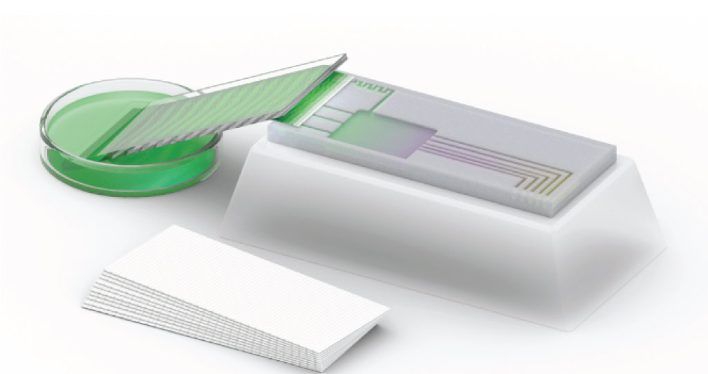 The team adapted microfluidic technologies to manipulate solutions carrying perovskites to create semiconducting microscale wires and then created the desired pattern of microchannels in a silicon wafer using a laser interference technique.