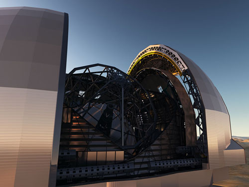The European Extremely Large Telescope will be the world's biggest telescope when complete