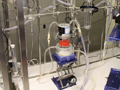 A photocatalysis setup in the KAUST Catalysis Center. Standardizing the academic language around measuring and reporting on energy conversion efficiency in different solar energy fields will support innovation.