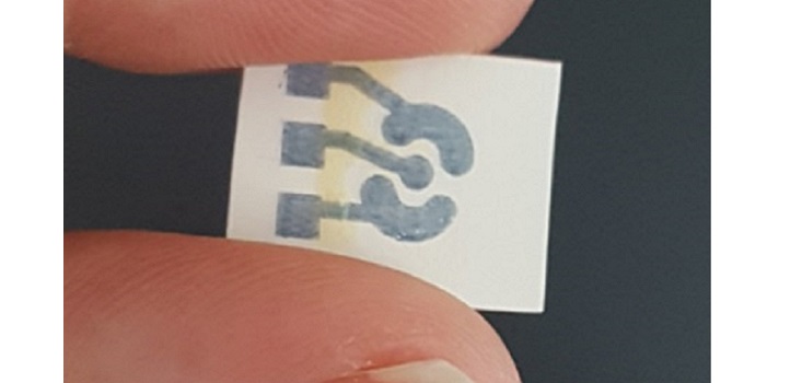 This inkjet-printed sensor holds promise for inexpensive and easy monitoring of chronic diseases.