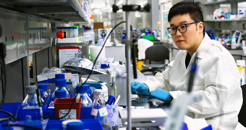 Postdoc Jie Shen was the first author of the paper, published in Nature Materials.