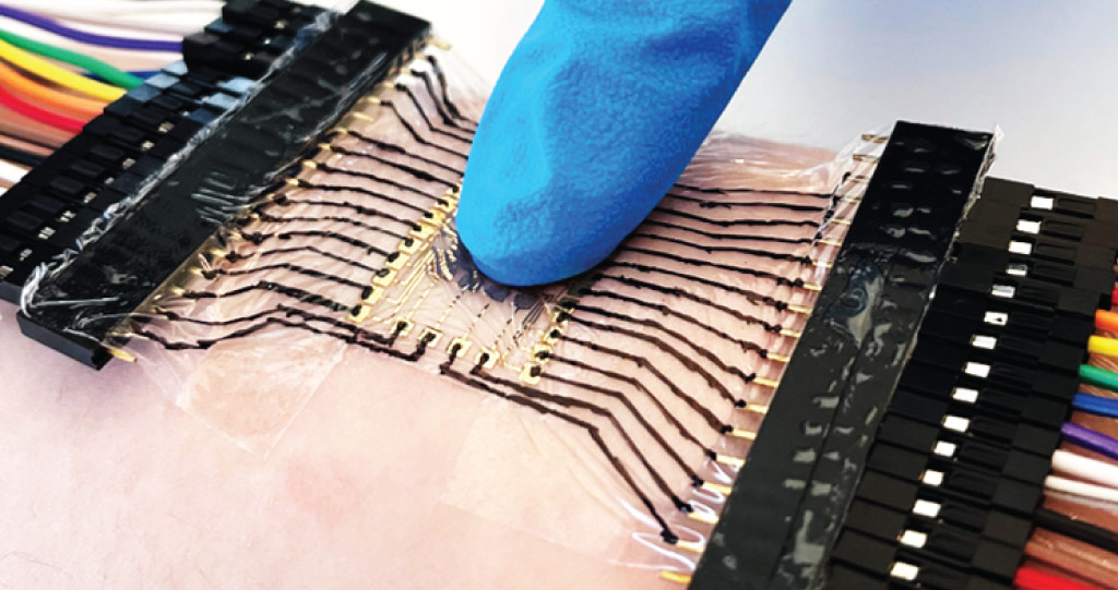The KAUST-designed "e-skin" could revolutionize wearable electronics technology.